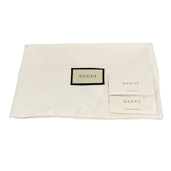 GUCCI Interlocking G Cream Leather - Shoulder Bag 884-080325 - Picture 14 of 14